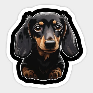 Cute Dachshund Dog Lovers Dachshunds Dogs Sticker